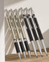 Nicpro 29PCS Art Mechanical Pencil Set in Leather Case, Metal Drafting Pencil with Lead Holders