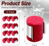Gvvycc 12-Pack MIG Welding Wire Cleaner Pads, Red Felt Lubricator Pads for Wire Feeders, Professional Welding