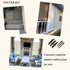 Explranltec 11 (48'') Louver Bracket Kit, Deck Sunblind System, Shutters Hardware System for Windows Garden, Complete