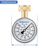 MEASUREMAN 0-200 PSI Water Pressure Gauge, 2-1/2'' Dial, Durable Hose Bib Pressure Tester for Home