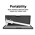 NORTOOLS Professional Vernier Caliper, Stainless Steel for Inside, Outside, Depth and Step Measurements, 6 Inch