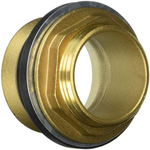 Eastman 1-1/2 Inch Closet Spud, Brass Plumbing Fitting