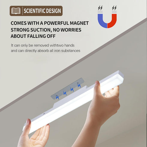 Clnutrieve 5W Sconces,16 inches Dimmable Timer,4000Mah 3CCT,Magnetic MirrorClosetCabinet, WorkbenchUnder-Counter