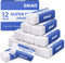 Sikao 12 Pack Pencil Erasers for Kids - White Erasers Bulk, Art Erasers for Drawing, Office School Supplies