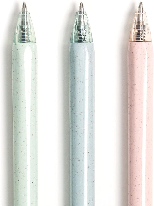 U Brands U-Eco Gel Ink Pens, Pastel Speckle, 4 Count (4375T06-48)