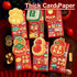 BAIWOVIS 2026-6Pcs Red Envelopes for Chinese New Year Creative Lucky Money Envelope Hongbao of Cute Patterns