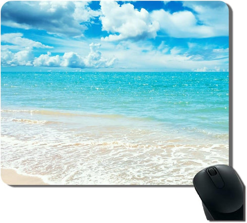 Rock Bull Sunny Day Mouse Pad, Beaches Mouse Pad