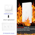 Jinvoo WiFi Wall Light Touch Panel Switch - 2.4GHz Smartphone Remote Control, White 3 Gang