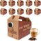 INPARALLUV 10 Pack Disposable Coffee Box Dispensers Coffee to Go Drink Containers Insulated