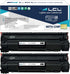 LCL Compatible Toner Cartridge Replacement for HP 85A CE285A, 2-Pack Black