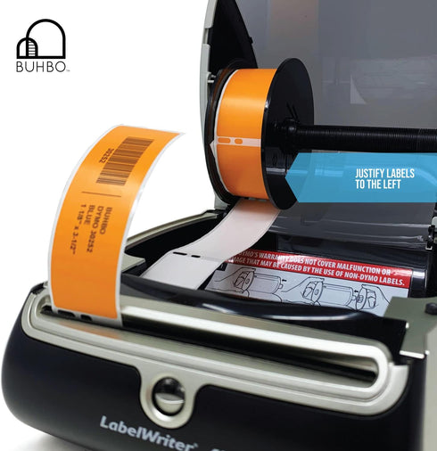 Buhbo Blue Mailing Address Label 30252 Compatible with DYMO LabelWriter LW 1-1/8" x 3-1/2" (350 Labels Per Roll)
