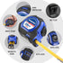 WORKPRO 25FT Auto-Lock Tape Measure, 1/8 Fractions, Easy Read, Double Stop Measurement Tape with Magnetic Hook