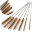 7pcs Tube Brush Kit, Brass Wire Tube Brushes, Stainless Steel Bottle Brush, Long Handle 11'' for Cleaning