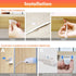 Dimmable 16.4ft 3000K WOBANE LED Strip Lights, Motion Sensor Light Strip with Remote and Adapter, Night Light