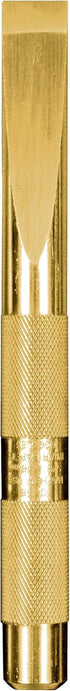Mayhew Tools 10658 Knurled Brass Scraper, 5/8" & 6-1/2" x 16mm