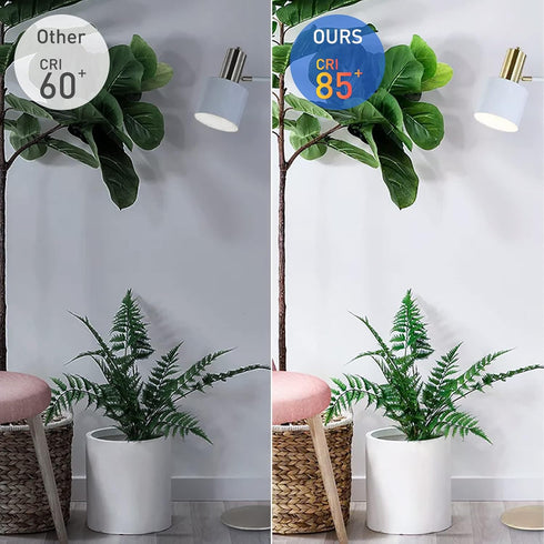A15 LED Bulbs 6 Pack, 60W Equivalent, Daylight 5000K, E26 Base, Non-Dimmable, 6.5W 600 Lumens
