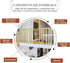 Generic 1.3ft-3.2ft Stair Handrail - U-Shaped Iron Stairway Guardrails, Gold Retro Non-Slip Hand Rails, for Elderly