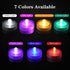 KOABY 12 Pack Warm Yellow Light Submersible LED Lights, Waterproof Flameless Submersible Lights for Decor