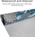 Large Gaming Mouse Pad, Cool Extended Desk Pad, Dark Mythic PU Leather Waterproof Mousepad for Gaming
