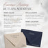 Curio Press Funeral Thank You Cards with Envelopes, Custom Stationery with Name & Prewritten Message Sympathy Cards