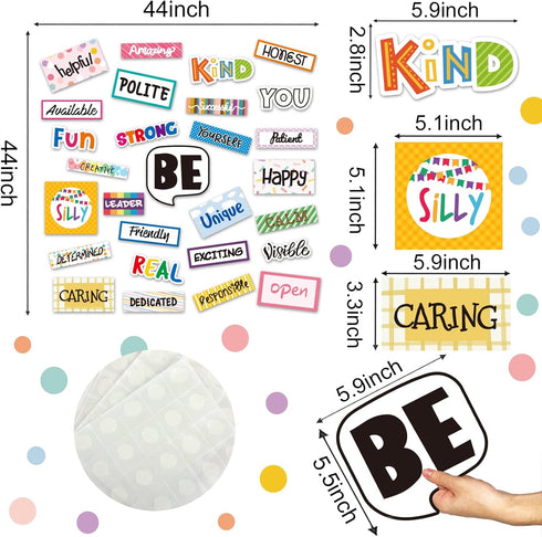Motivational Classroom Cutouts Inspirational Quotes Classroom Bulletin Board Decorations for School Office Home Wall Art Decoration by party greeting