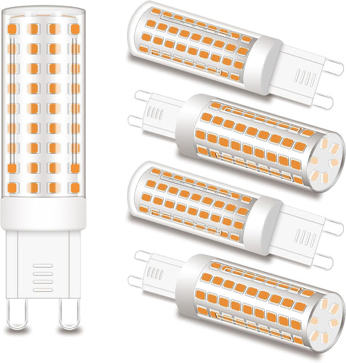 ZHENMING Dimmable G9 LED Bulb 60W 75W 80W Halogen Equivalent, T4 G9