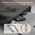 660nm 360 Neck Reading Light, Rechargeable Book Light for Reading at Night, Red Light & White Modes, Flexible Bendable