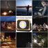 sunzone Mode(2 Pack) Rechargeable LED Work Light,Portable Flood Light with Magnetic Base,Super Bright Waterproof Job