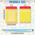6 Harloon Pcs Teacher ID Badge Holder with Lanyard Teacher Appreciation Gifts PU Cute Composition Notebook Pencil