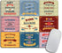 Success Motivational Mouse Pad, Rectangle Non-Slip Rubber Mousepad with Life and Inspiration Quotes