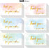 Outus 300 Pieces Thank You for Your Order Cards Business Thank You Cards Small Business Watercolor Support Customer