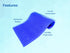 Artman Instruments Silicone Mat 7"X11" Blue for 20 Instruments Autoclave Sterilization Cassette Tray