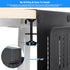 Desk Side Storage, Under Desk Laptop Mount, Hanging File Organizer, Clamp On Cable Management Tray, 22 Lbs