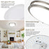NEWKAZ 13Inch 36W 2 Packs, 5CCT 2700K 3000K 4000K 5000K 6500K, Dimmable Ceiling Light Fixtures LED Flush Mount Ceiling