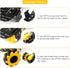 4WD 360 Mecanum Wheel Robot Chassis Car Kit Omnidirectional Movement with Metal Chassis and TT Motor Robot Building