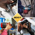 BOEN 5 Piece Impact Socket Adapter Set: Standard SAE, 1/4", 3/8", 1/2" Drive Socket Adapter Set, CR-MO Steel Impact