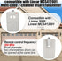 Kingdder 2 2 MCS412001 10 300mhz Pcs Channel Gate Opener Remote Compatible with Multicode Linear Dip Garage Door Opener