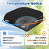 SweetSlubr Tailbone Seat Cushion for Pain Relief, Office Chair Cushion, Memory Foam Large Cushion with Non-Slip Cover
