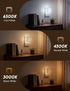 4 Pack 1-50LM Dimming 3CCT (3000K/4500K/6500K), Sujeet Night Light, Stepless LED Night Light with Night Lights Plug
