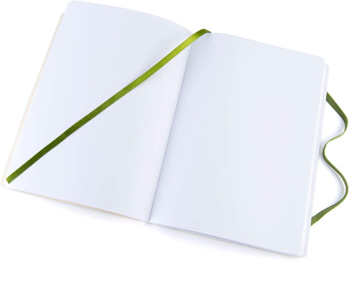 Pentalic 6" x 8" Pocket Sketchbook Traveler Journal, 160 Pages, Olive Green