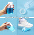 Hoolerry 20 Pcs Sample Bottles, 2 oz Plastic Wide Mouth Reagent Bottles with Caps for Laboratory Grade Liquids Storage