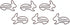 Bunny Rabbit Shaped Paper Clips, 100 Count, Great for Collectors or Office Gifts, Comes in Round Tin with Lid