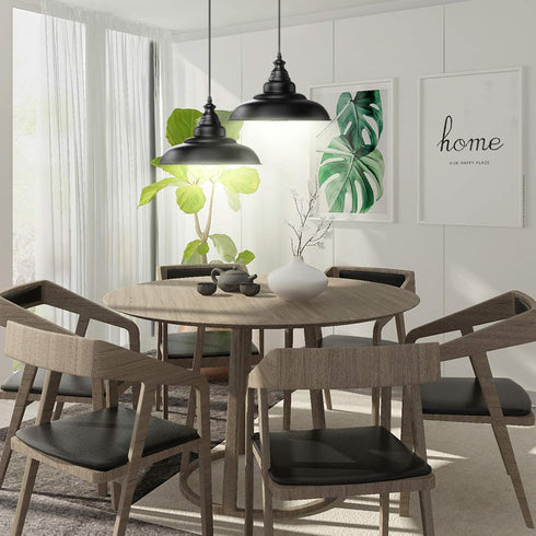 14.5 YeLEEiNO Pendant Lighting Fixtures, Feet Extension Hanging Lantern Pendant Lamp,Swag Lights with Plug in Cord