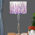FANCOSAN Purple Lavender Lampshade Cover Trendy Drum Lamp Shade for Bedroom Nightstand Study Desk Floor Light Home