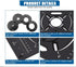 Culnflun 62 70 mm Router Table Insert Plate, Trim Router Table, * Hole Spacing Adjustable Hole Drilling for Woodworking
