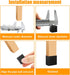 suiwotin 12PCS 1 Inch 1 Inch Square Rubber Furniture Leg Caps x Square Chair Leg Caps Covers Black Furniture Foot Table