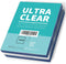 Binditek 200 Pack 8 Mil Binding Presentation Covers, Ultra Clear 8-1/2 x 11 Inches Report Covers for Office
