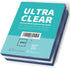 Binditek 200 Pack 8 Mil Binding Presentation Covers, Ultra Clear 8-1/2 x 11 Inches Report Covers for Office