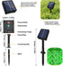 33ft 100LED 8 Solar String Lights Outdoor Waterproof Modes Twinkle Lights Solar Fairy Lights for Patio, Garden Yard