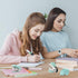Mini Office Supply Kit, Includes Stapler, Tape Dispenser, Paper Clips, Scissors, Staples, Green for Office and School